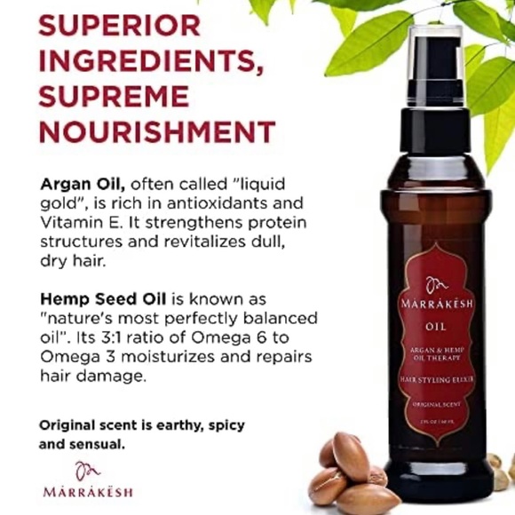 MARRAKESH Oil.  Hair styling elixir - Picture 3 of 6